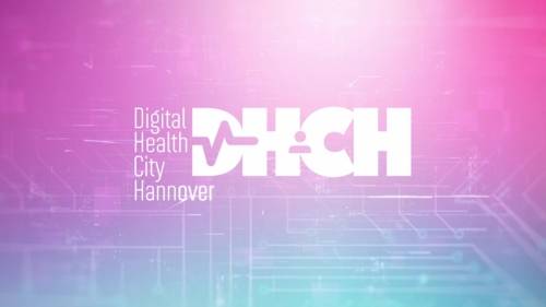 Schriftzug "Digital Health City Hannover"